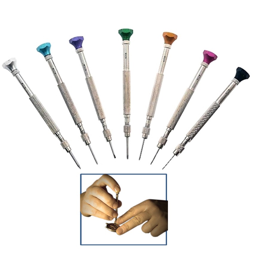 7 Pc Jewelers Watchmakers Screwdriver Set Ultra Precision New Watch Jewelry Tool