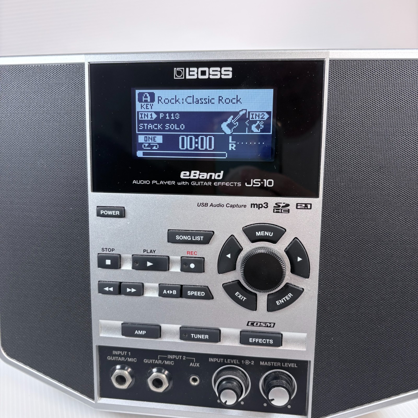 BOSS JS-10 Guitar Effects Processor Audio Player Recorder Used Tested