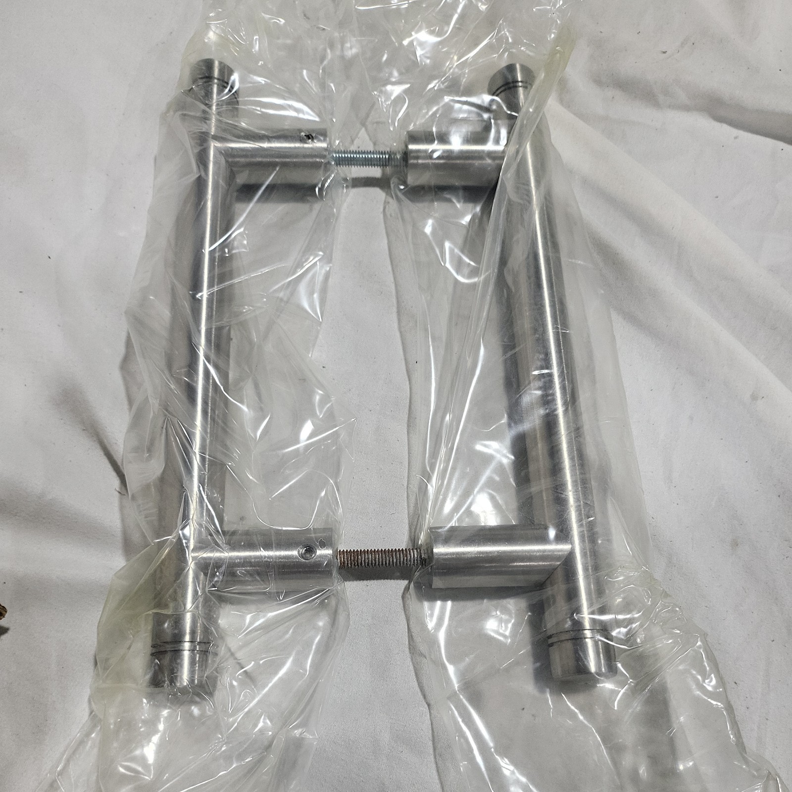 Rockwood ASSA ABLOY RM3101 - US32D 12”  Door Pull Satin Stainless Steel  1” Dia