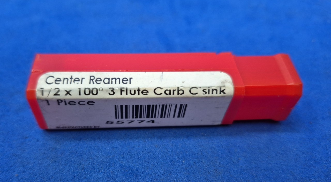 Keo 1/2" X 100⁰ 3 Flute Carbide Countersink 1/4" Shank  No. 55774