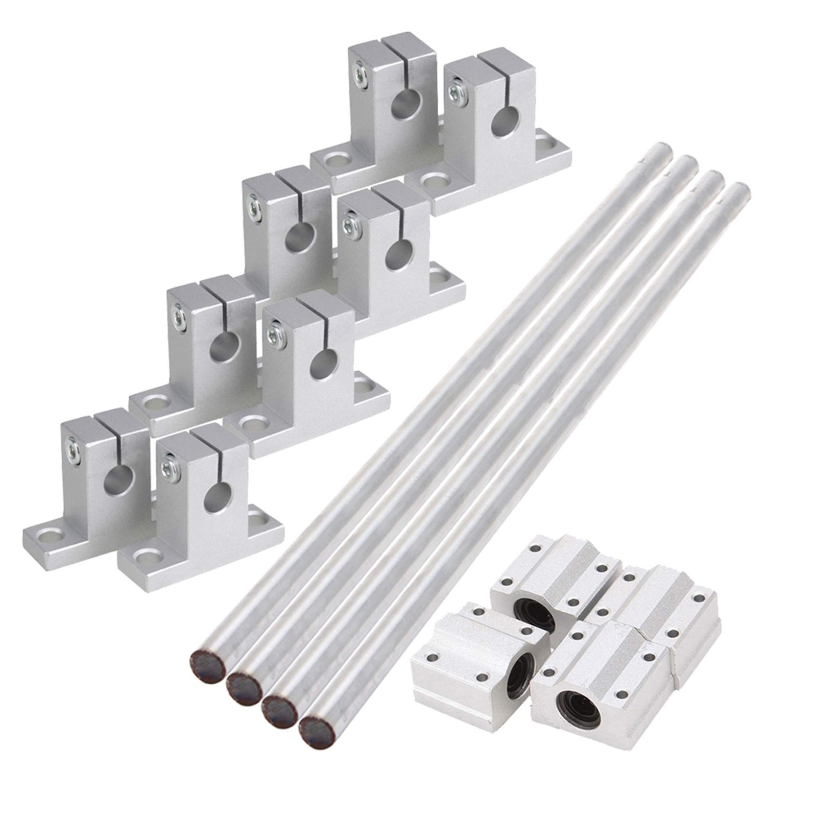Set of 10 Sliding Ball Bearings, Horizontal Linear Bushing and Axis, Optical ...