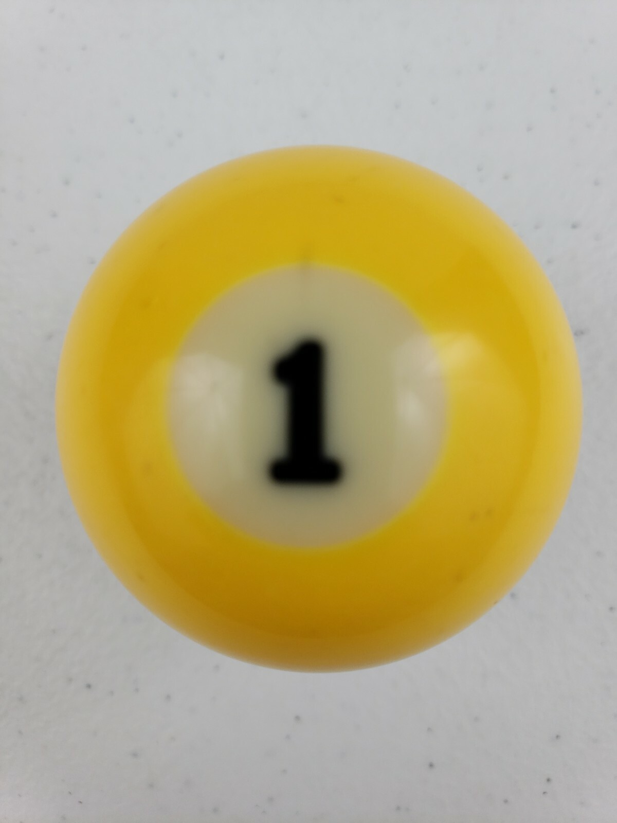 Replacement Pool Ball Billiards #1 Billiard Ball 2 1/4" Diameter Vintage