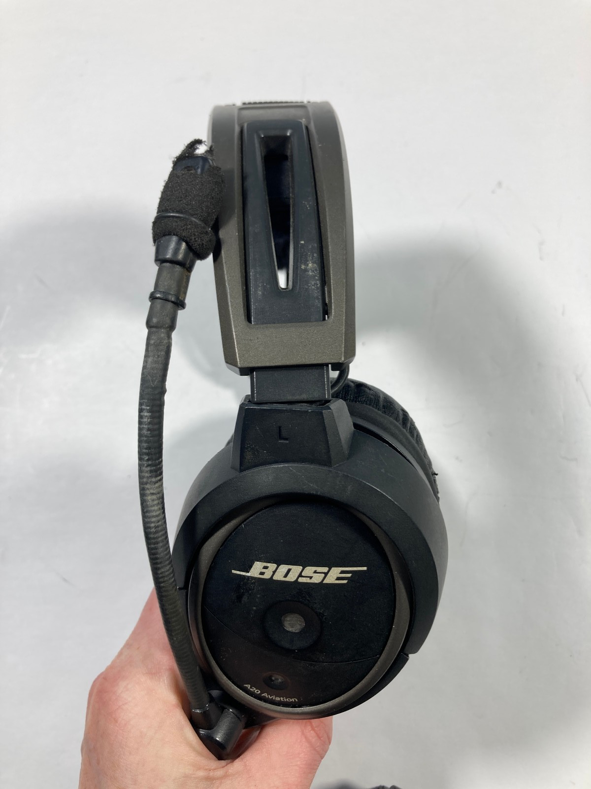 Bose A20 Aviation Headset Dual GA Plug with Bluetooth + Soft Case Used Condition