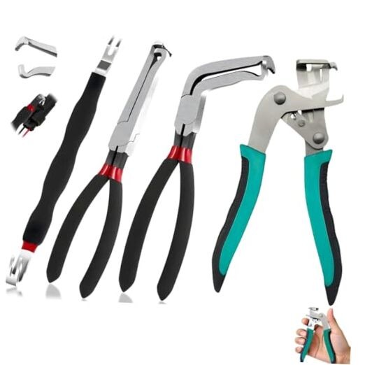 Car Clip Pliers/Disassembly Tools,Efficient Multi-Functional Automotive Black