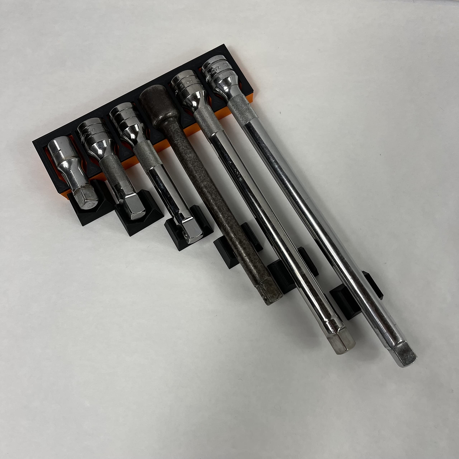 Magattach Socket Extension Organizers 3 Piece Set Orange/black