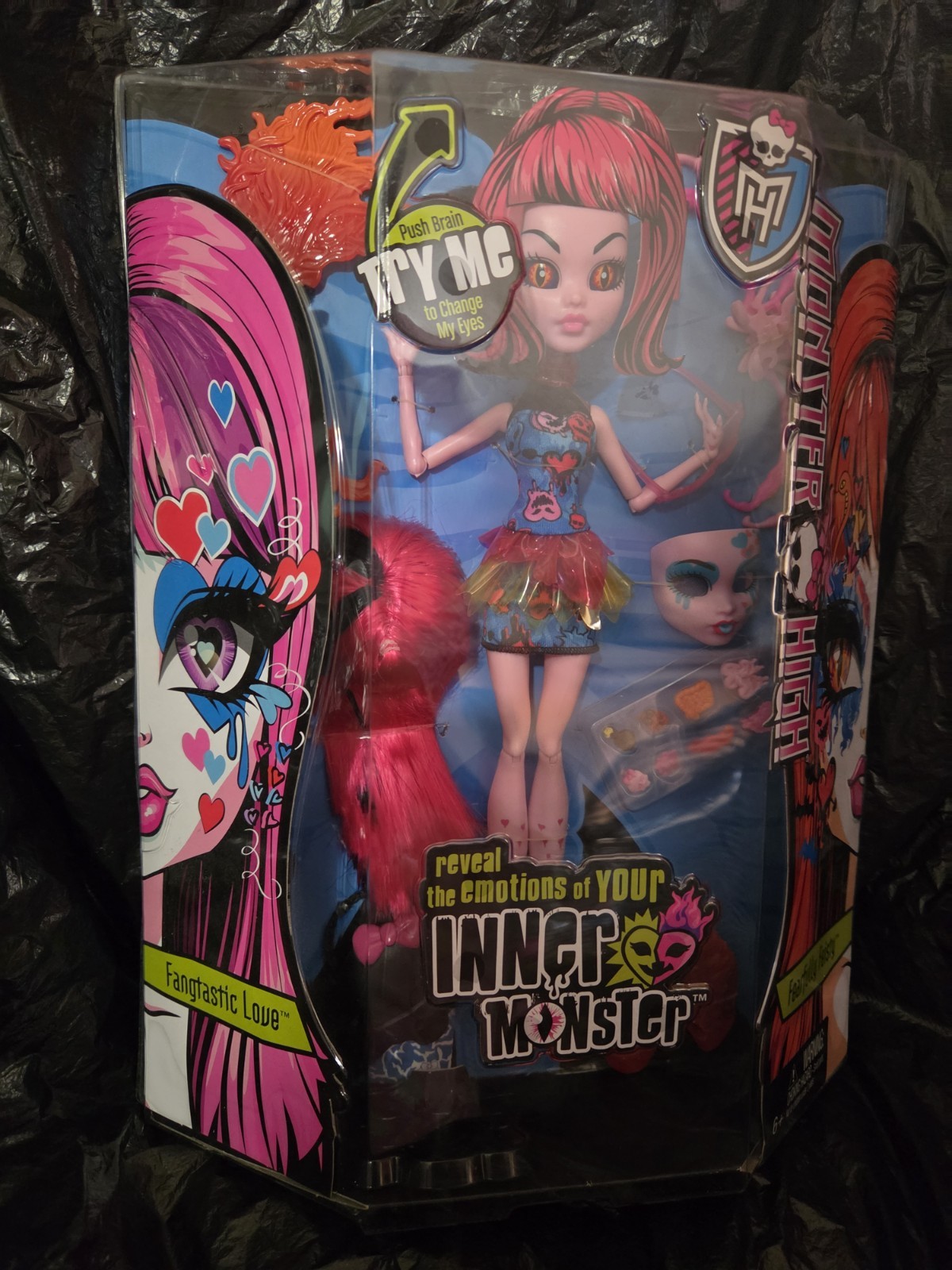 Monster High Inner Monster Fearfully Feisty Eve Eye Color Changer New In Box
