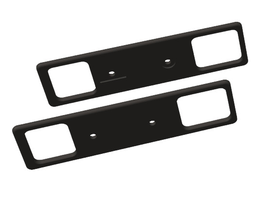 Protector Rail Stands for VGC VR-N7600 Mobile Radio