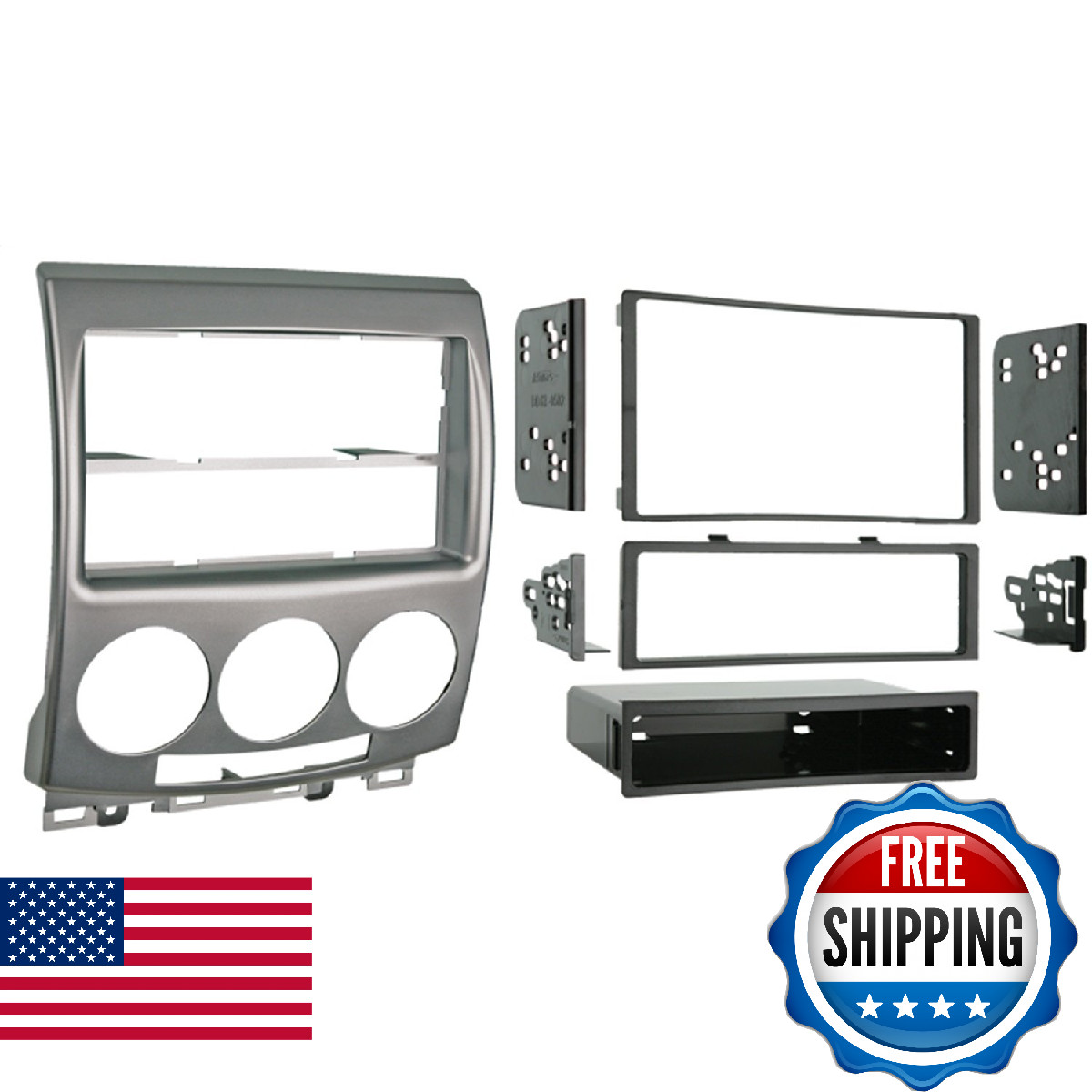 Metra 99-7509 Single Din/Double Din Installation Kit For 2006-2007 Mazda 5