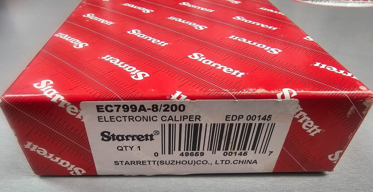 Starrett EC799A-8/200 8" Electronic Caliper "Free Shipping" Brand New