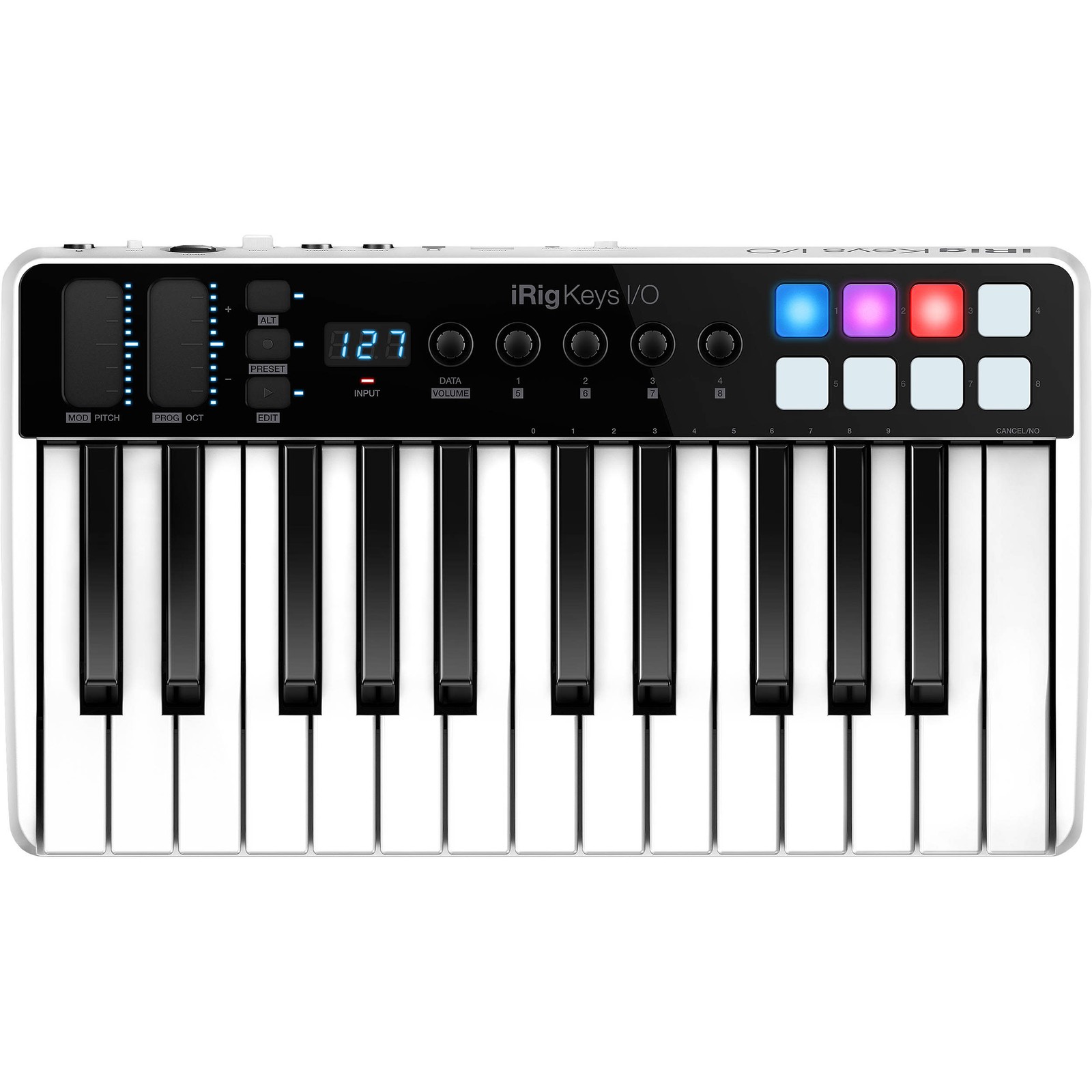 IK Multimedia iRig Keys I/O 25 25-Key MIDI Keyboard Controller w Audio Interface