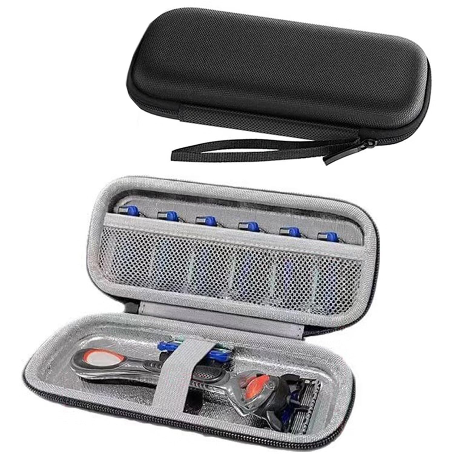 Razor Cover Travel Case, 7.28 x 2.95 x 1.38 inches, Case-Black