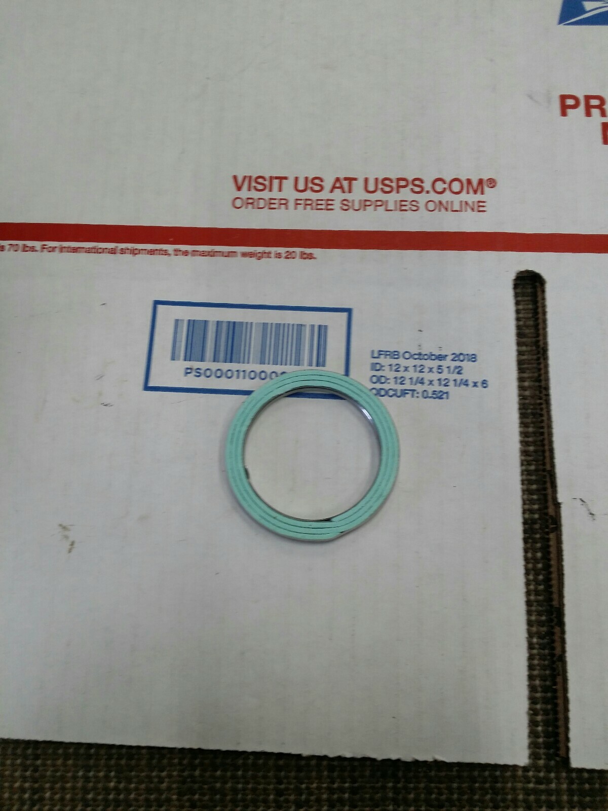 EXHAUST PIPE GASKET YAMAHA 80's XV1000/920/720/700/750SE 11-1468 | 4X7-14613-00