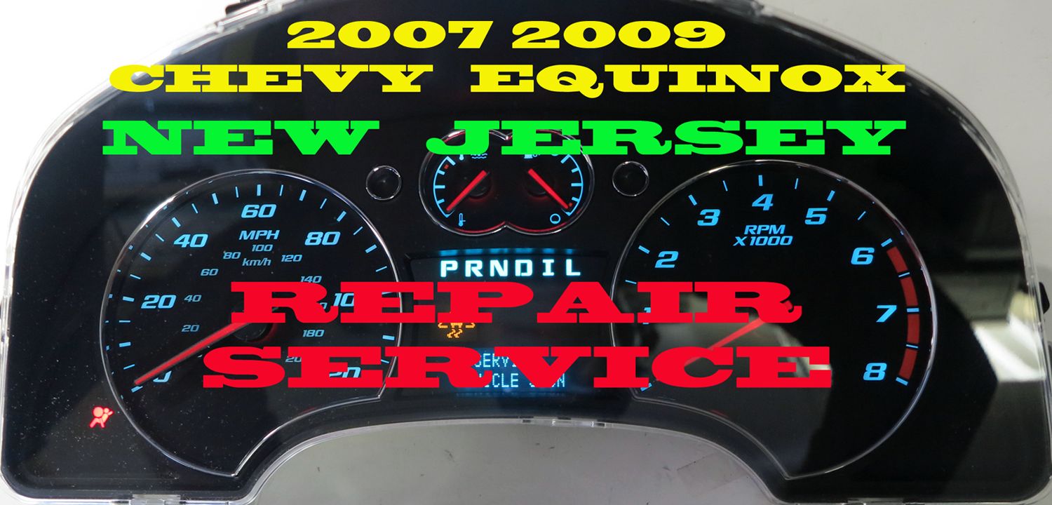 Chevrolet Equinox Instrument Cluster Gauge REPAIR SERVICE SUZUKI