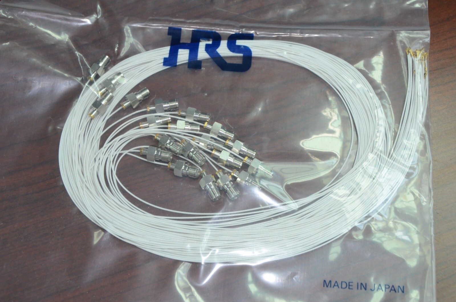 Hirose HRMJ-X.FL-04N1-A-1220RS 6 Ghz SMA to X.FL RF Coaxial Test Cable Lot 20