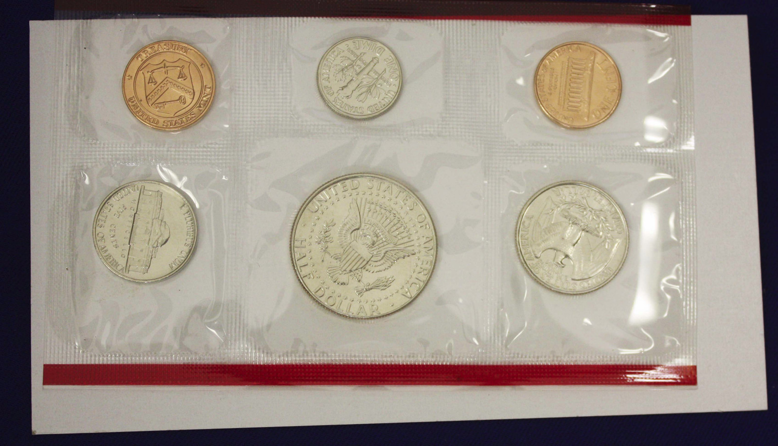 1996 Mint Set without the "w" Dime AS ISSUED BY U.S. MINT