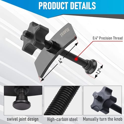 Brake Caliper Compression Tool.Heavy Duty Caliper Piston Compressor Tool Black
