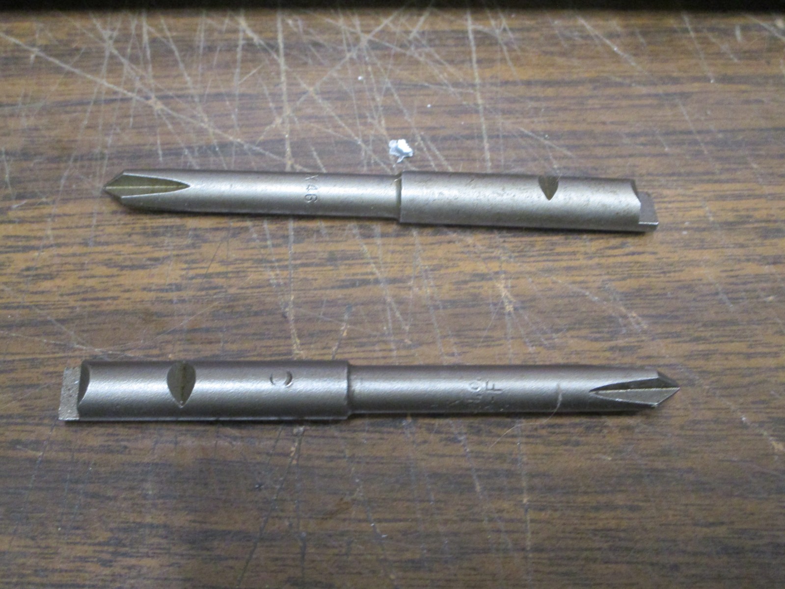 2 NOS Apex #2 Phillips Bits For Stanley Yankee #31 & 131 Screwdriver 5/16" Chuck