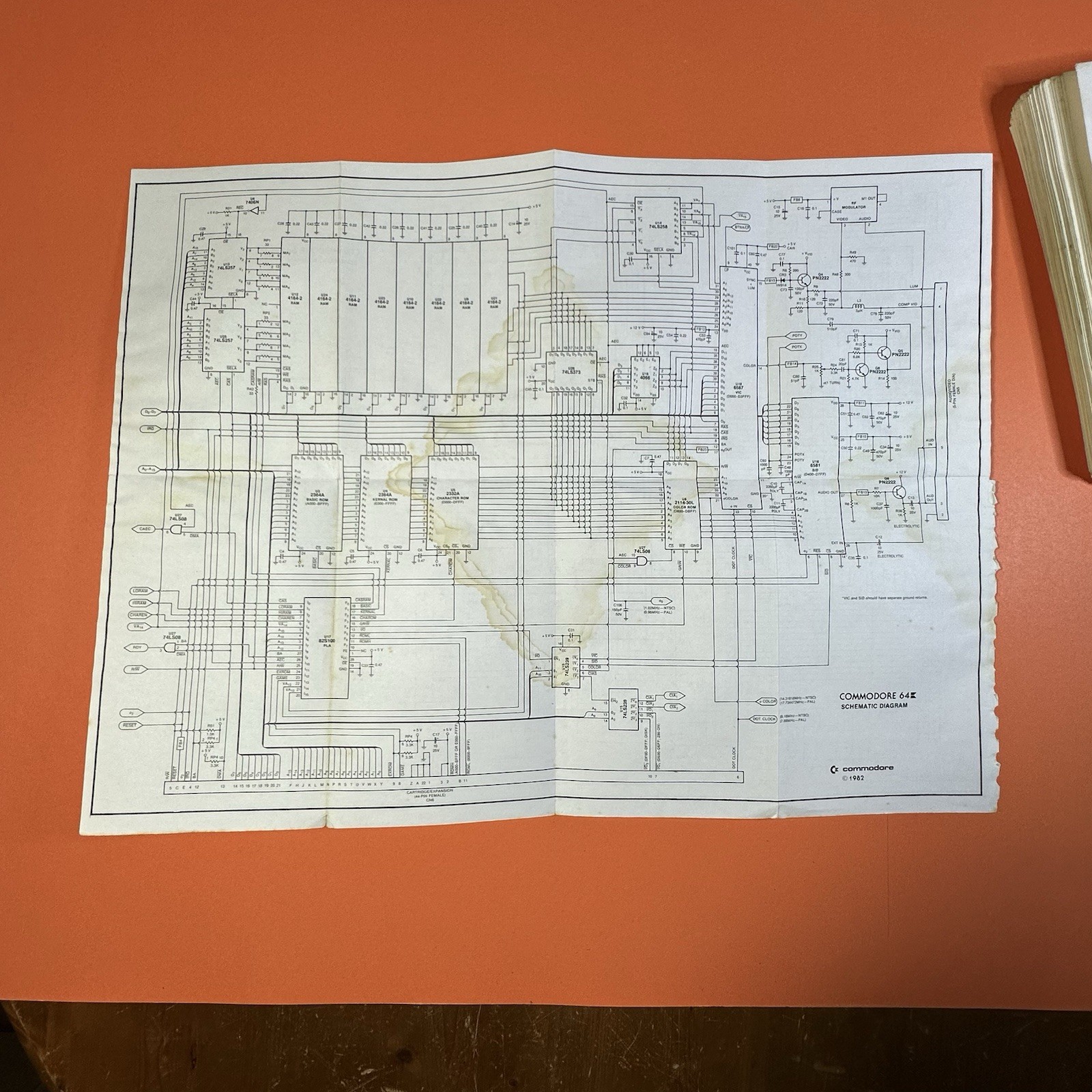 Commodore 64 Programmers Reference Guide. Good Condition But Some Pages Sticking