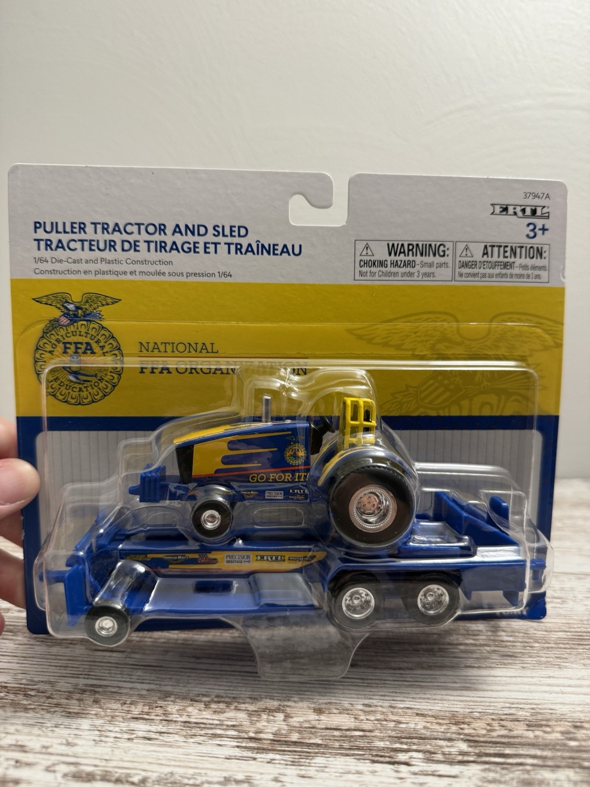 1/64 FFA Die-cast Pulling Tractors & Sleds 37480 NOT MADE ANYMORE