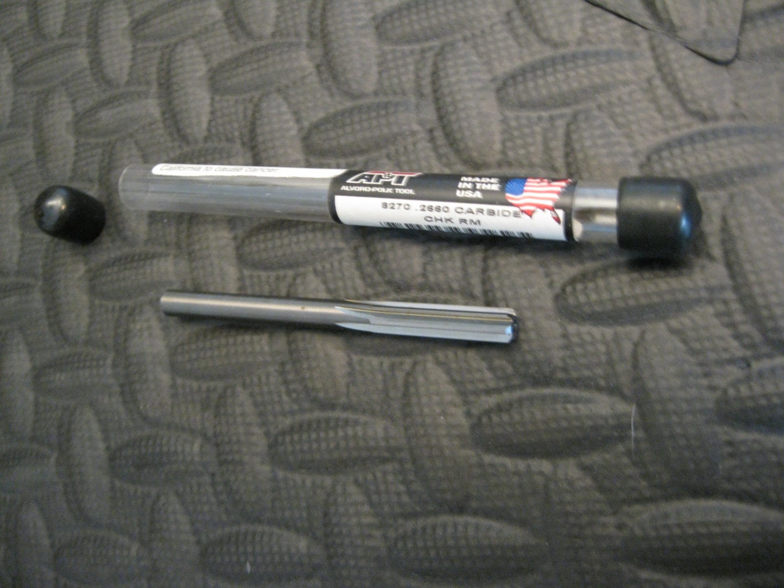 .2660" - "H" Solid Carbide Reamer 3-1/4" Oal Alvard Polk USA