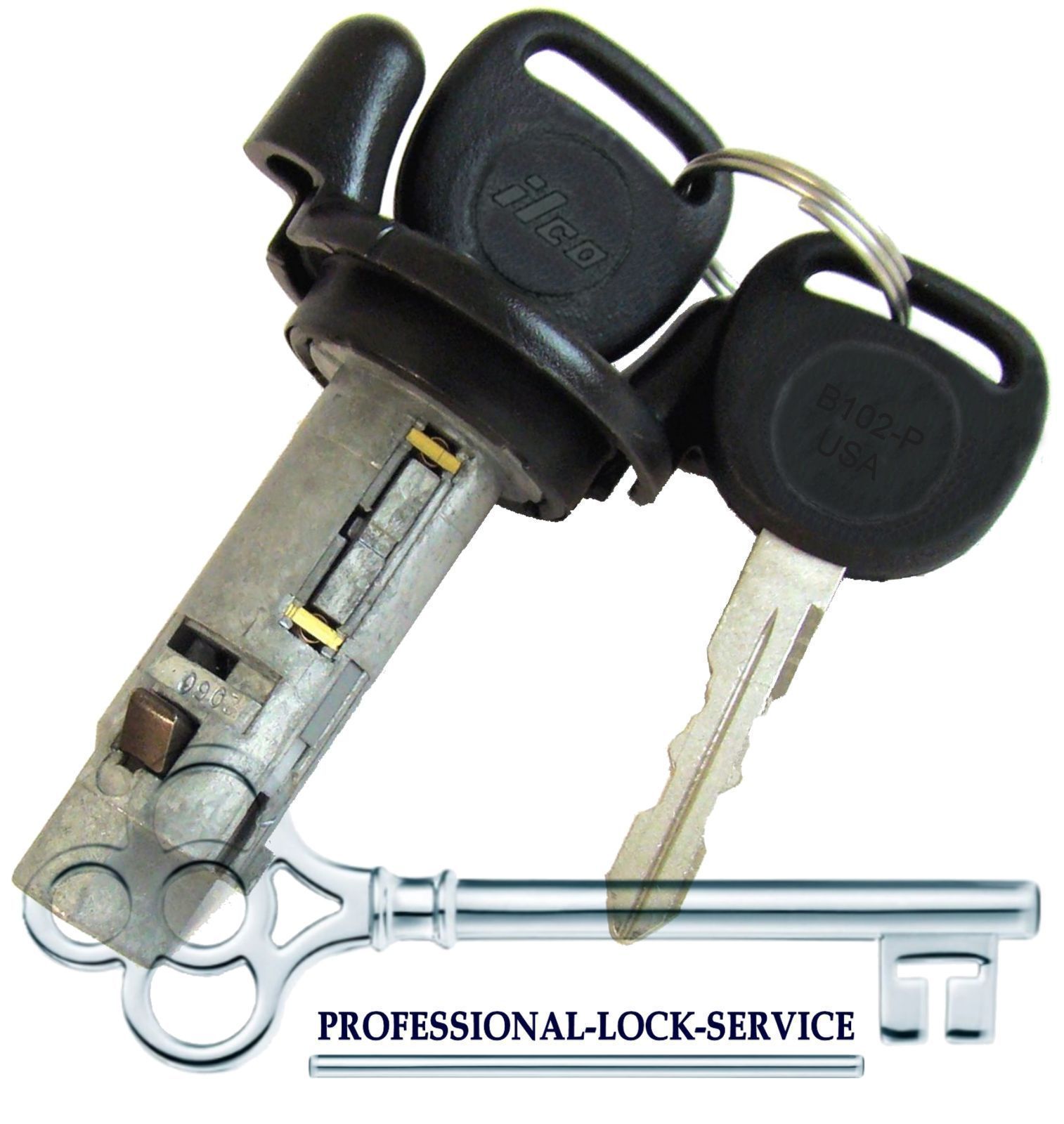 Chevy Express Van 99-07 Ignition Key Switch Lock Cylinder Tumbler Barrel 2 Keys