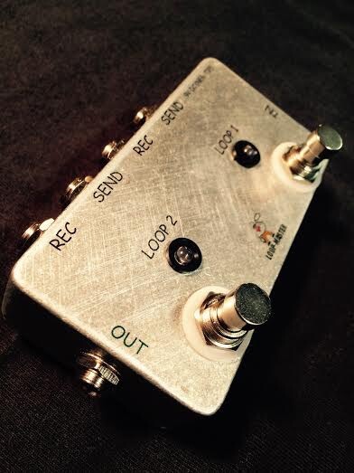 Loop-Master Pedals 2 Loop True Bypass Looper Switcher NEW IN STOCK