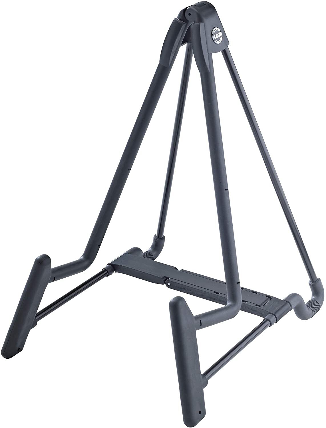 OB K&M 17581.014.55 Electric Guitar A-Shaped Stand ,Black