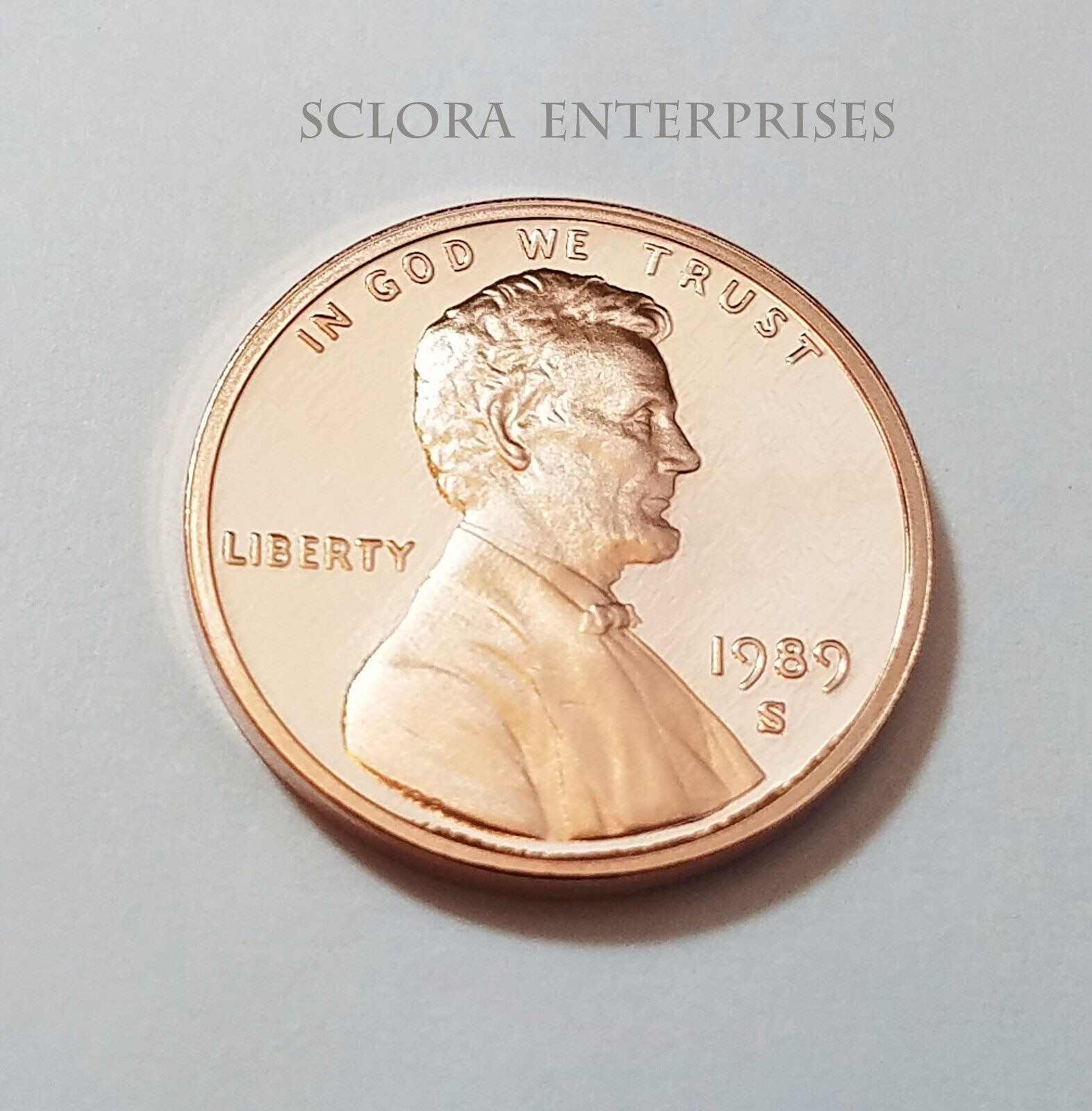 1989 S LINCOLN MEMORIAL *PROOF* CENT / PENNY  **FREE SHIPPING**