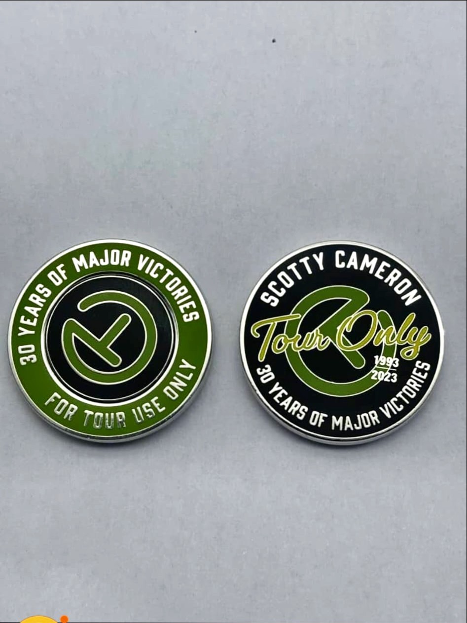*NEW* Scotty Cameron Circle T Ball Marker - 30 years of major victories