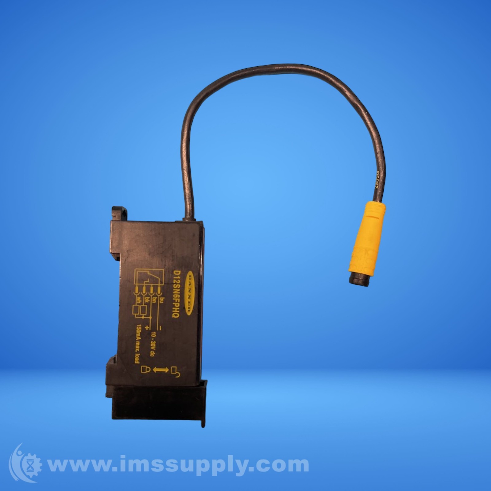 Banner Engineering Corp. D12SN6FPHQ Photoelectric Sensor USIP