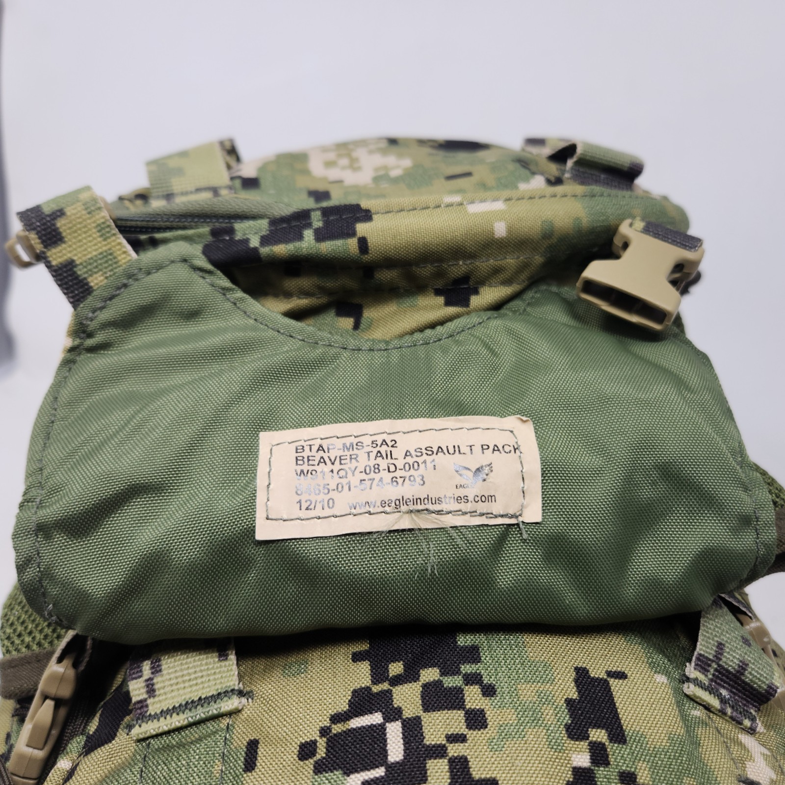 NEW Eagle Industries Khaki Beaver Tail Assault Pack BTAP-MS-5A2 SEALS DEVGRU
