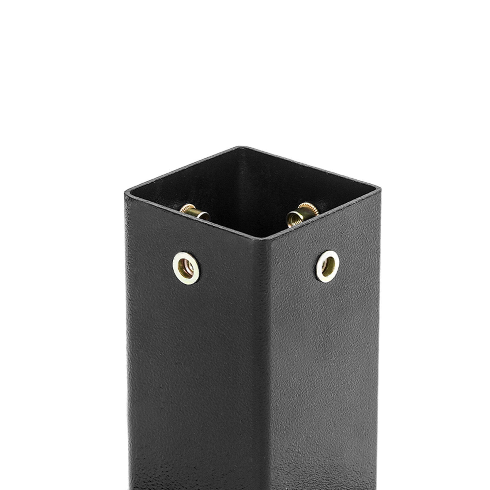 Mailbox Post with Post Base Mailbox Mounting Post Mailbox Post for Outside Black