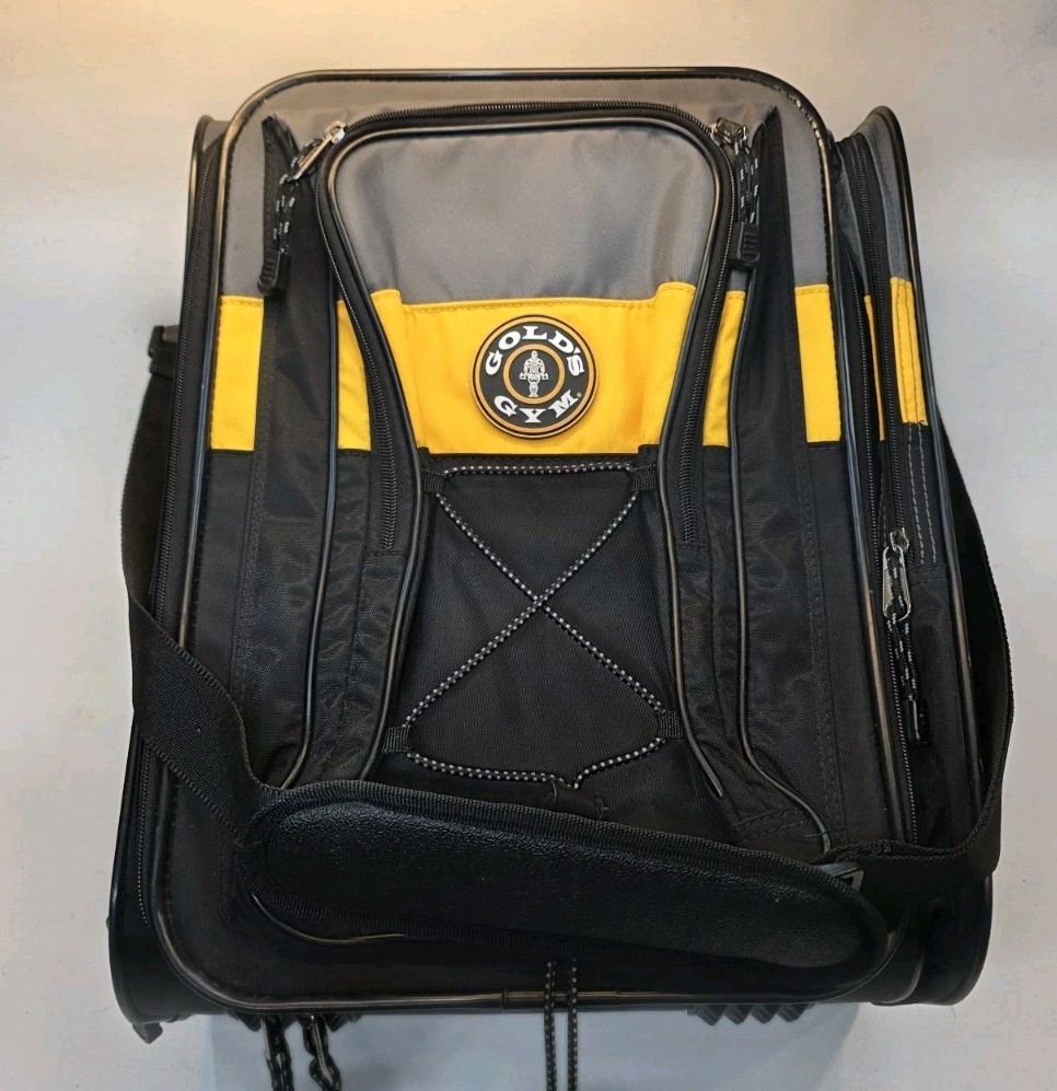Golds Gym Workout Gym Bag With Shoulder Strap 17" x 15" x 9"