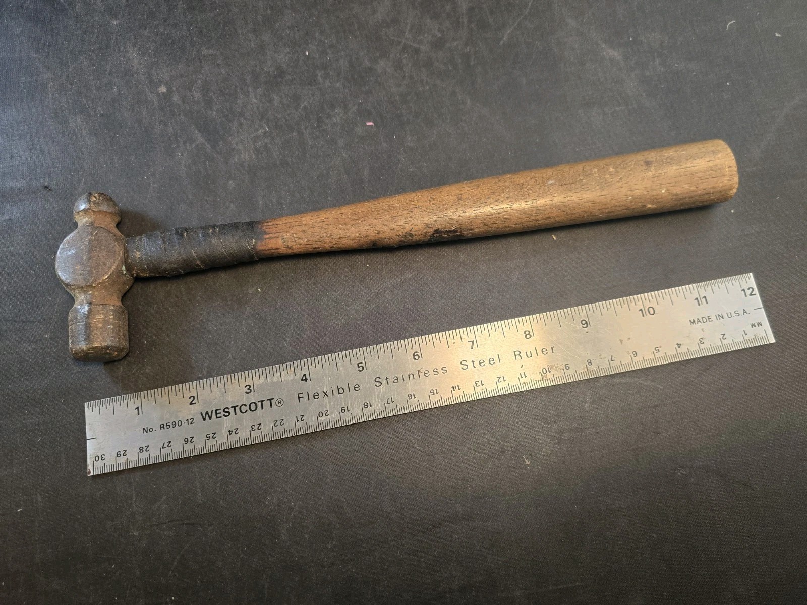 VTG Fairmount Small Ball Peen Hammer 4 oz. ? Nice 12"