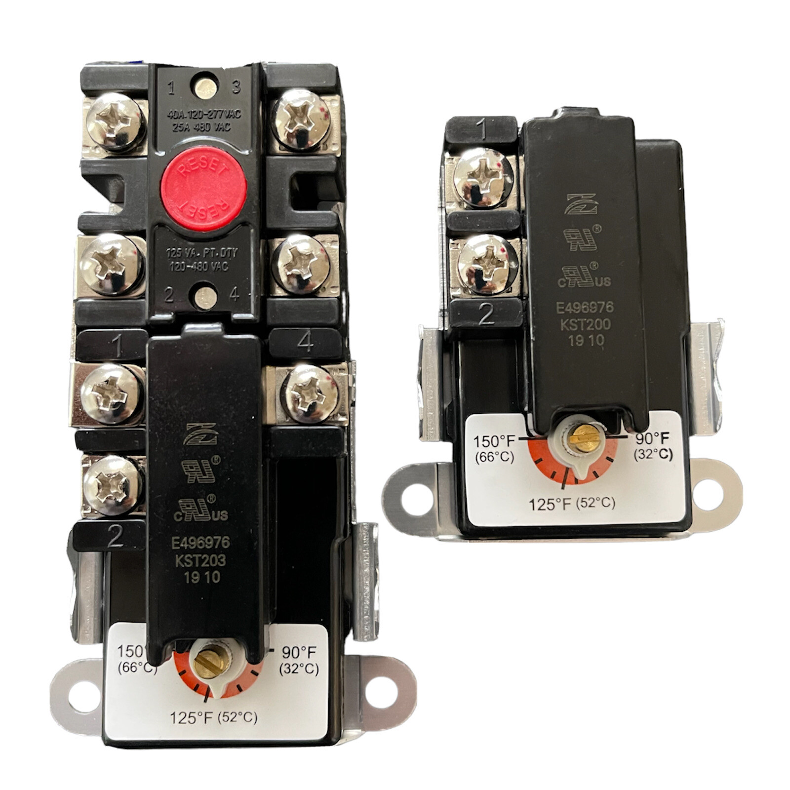 UPPER &LOWER THERMOSTAT 4 2 ELEMENT ELECTRIC WATER HEATER- KIT 2PCS.