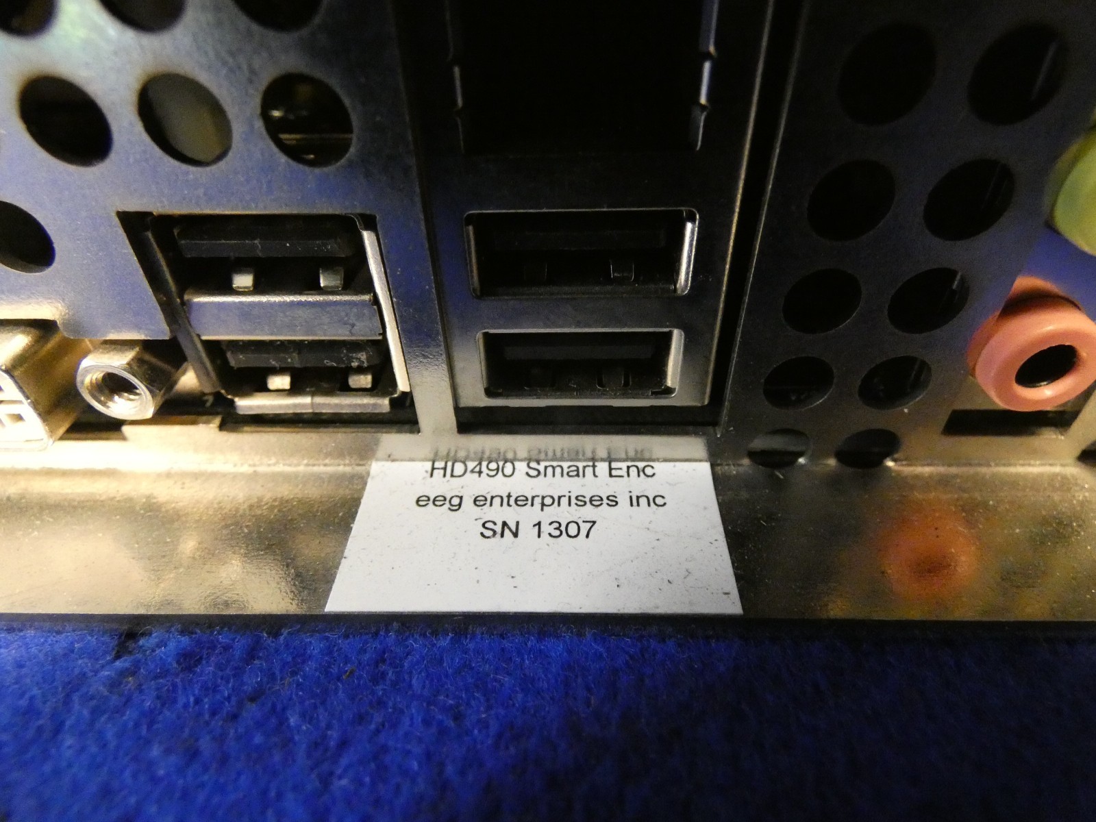 EEG HD490 Smart Encoder Closed Captioning Solution (Powers on NO Login Info)