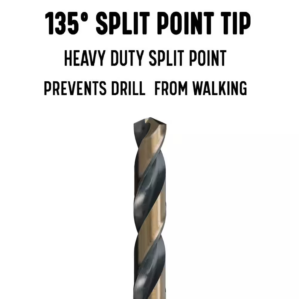 1/8 In. Quick Change Drill Bit with Hex Shank (12-Pieces)