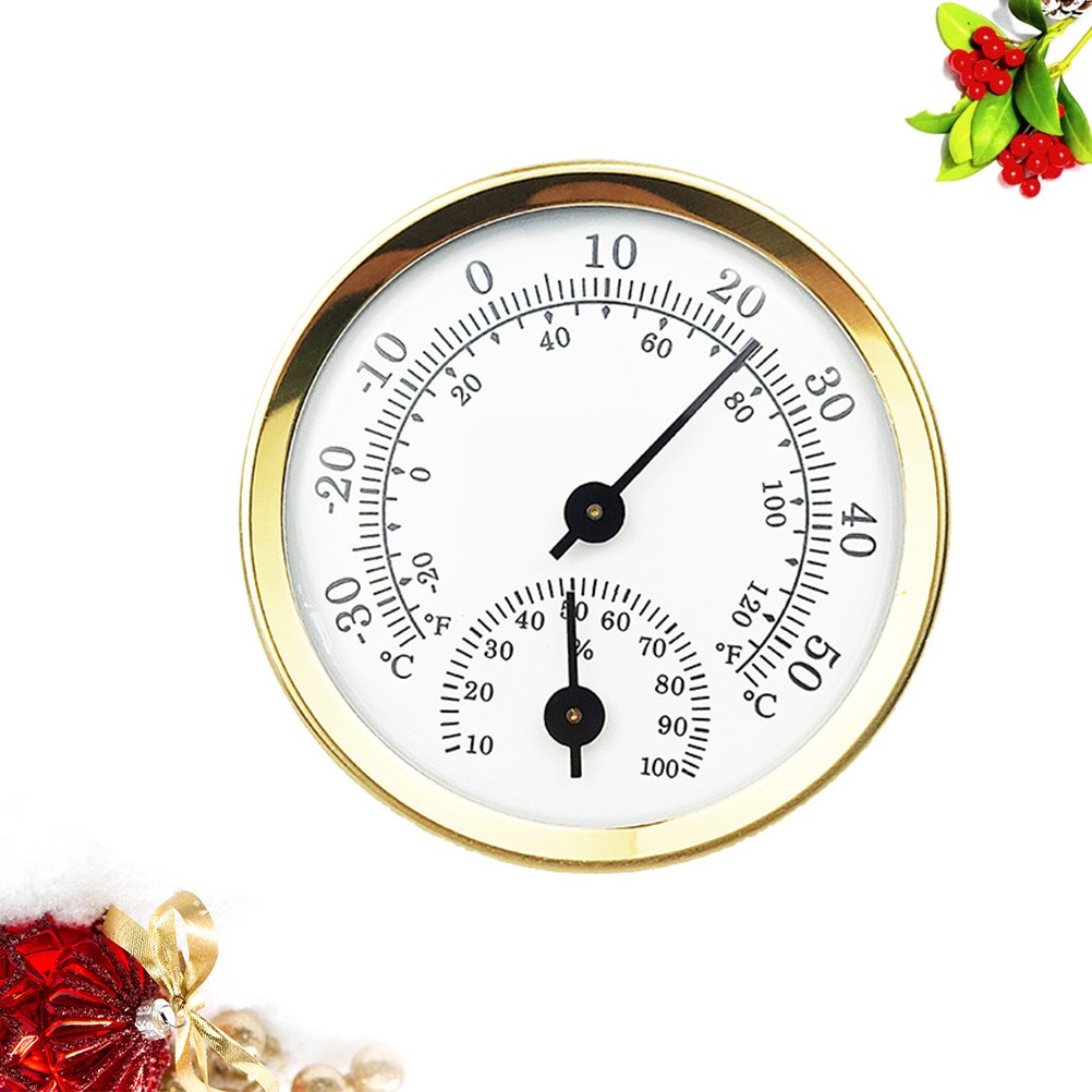 Temperature Monitor Weather Thermometers Hygrothermograph Analog Humidity