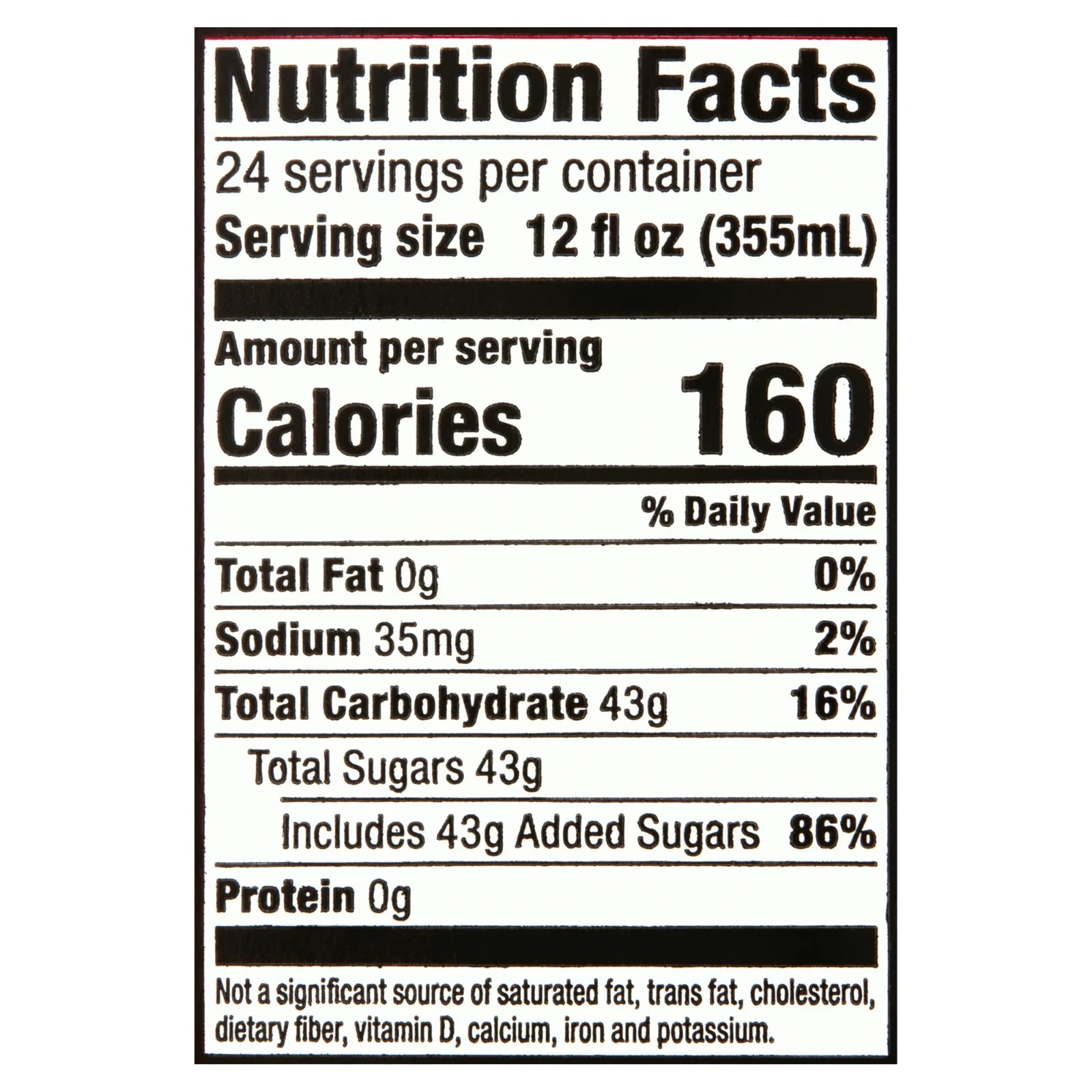 Sams Cola Soda Pop, 12 fl oz, 24 Pack Cans