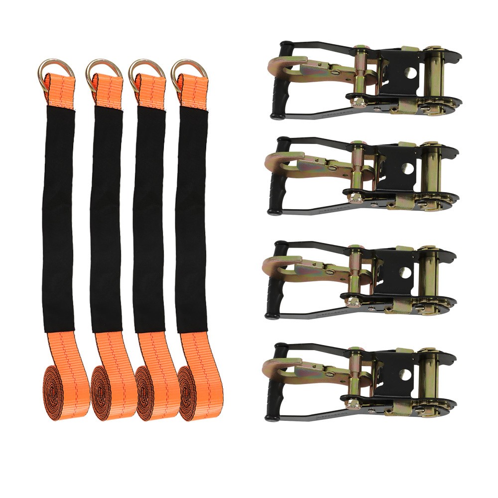 Labwork Car Tie Down with Snap Hooks Lasso Style 2 Inch x 96 Inch 3300 Pound
