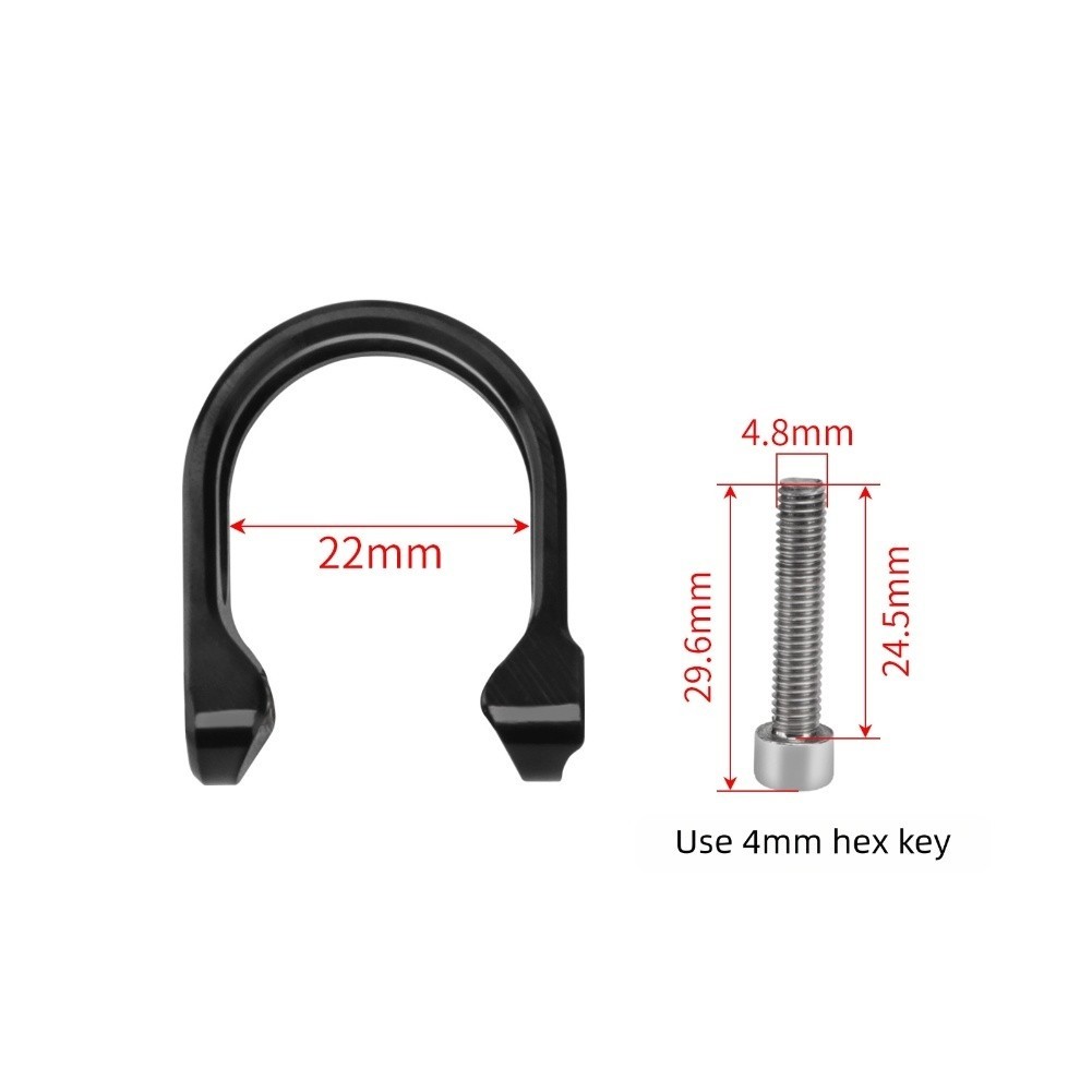 Aluminum Alloy Bicycle Brake Handle Clamp Compatible with For Sram E7 E9
