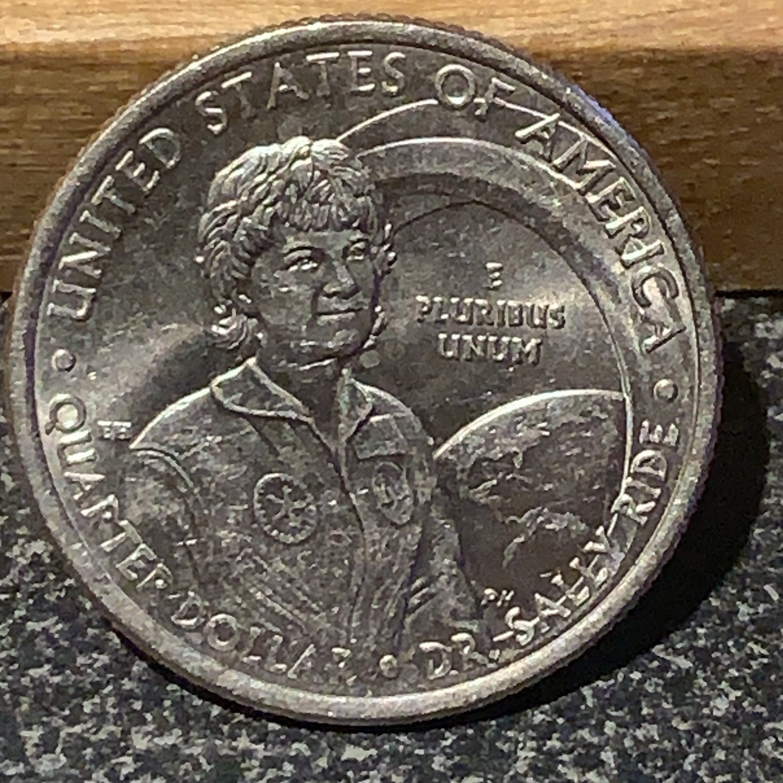 Error Quarter 2022 P Sally Ride Circulated - Strikethrough Grease Ponytail & Cod