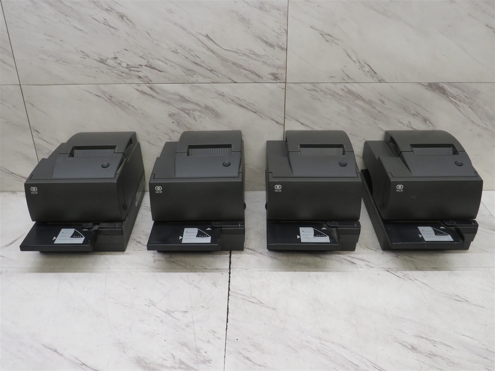 Lot of 4 NCR RealPOS 7167 Multifunction RS232 USB POS Printer 7167-6011-9001