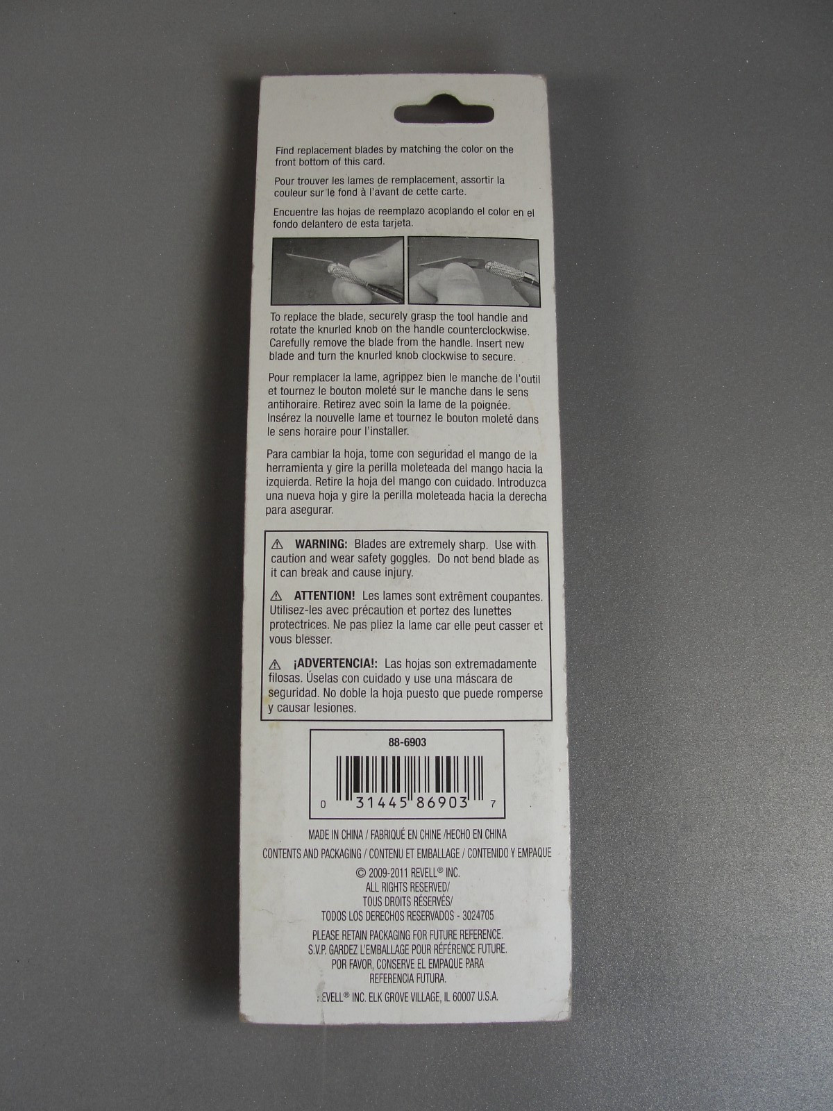 Revell Monogram Light Duty Knife New