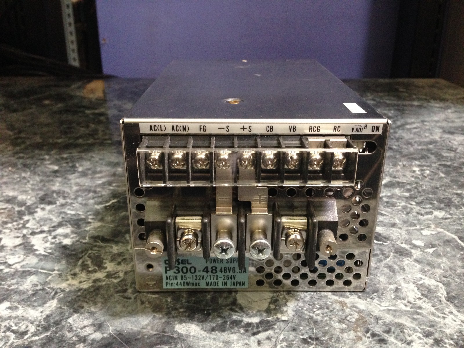 Cosel P300-48 48V6.5A Power Supply / Switching Regulator