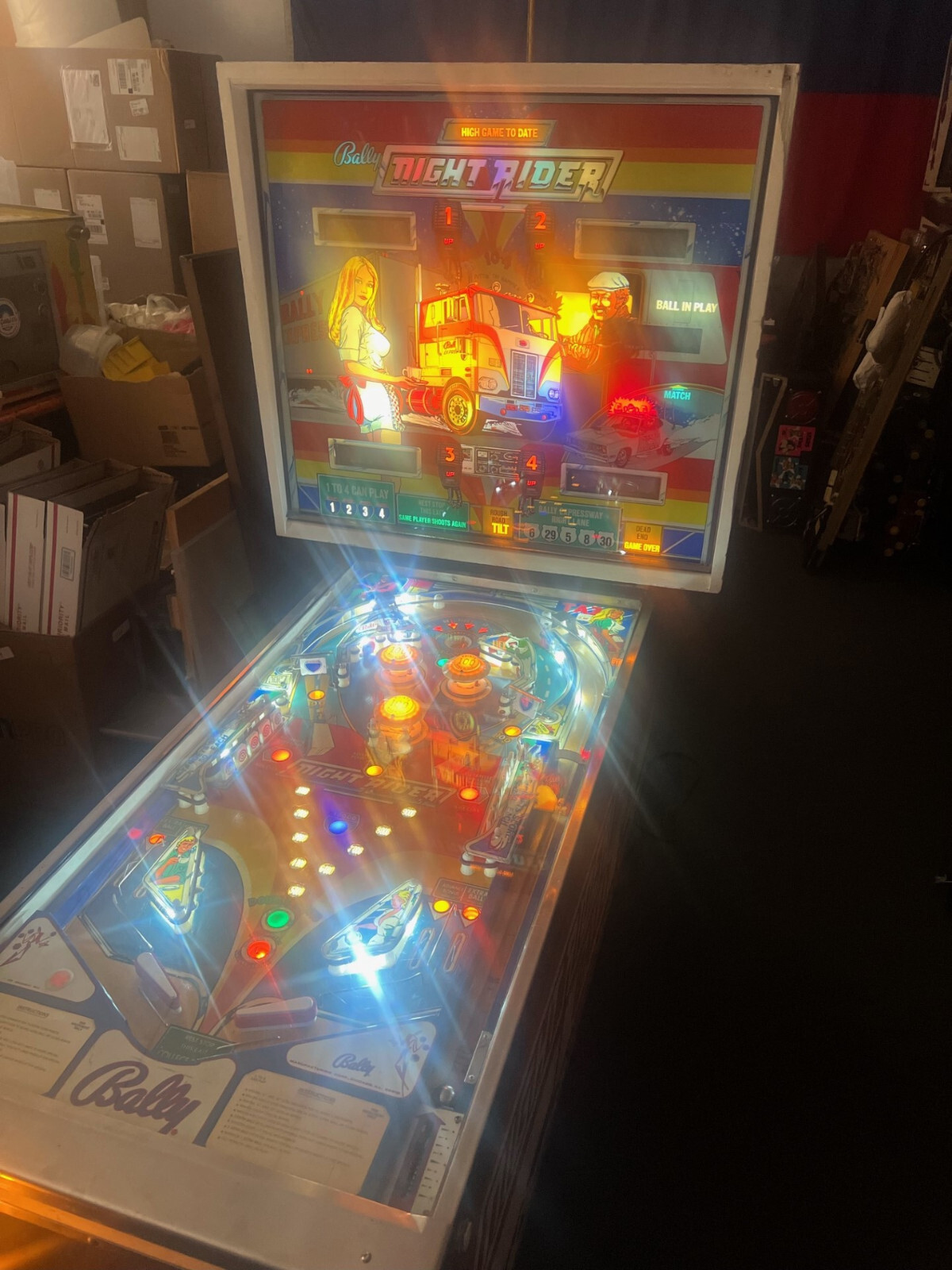 NIGHT RIDER - NON GHOSTING Lighting Kit custom SUPER BRIGHT PINBALL LED KIT