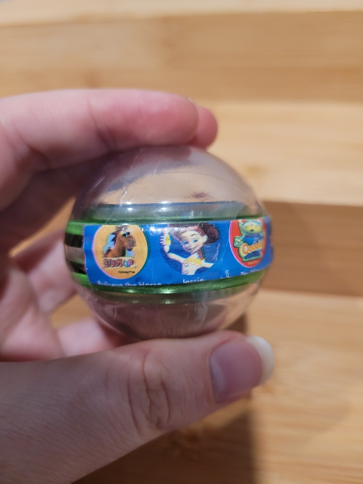 1999 Vintage Toy Story 2 Buzz Lightyear Yo-Yo Clear Ball Toy Sealed NOS