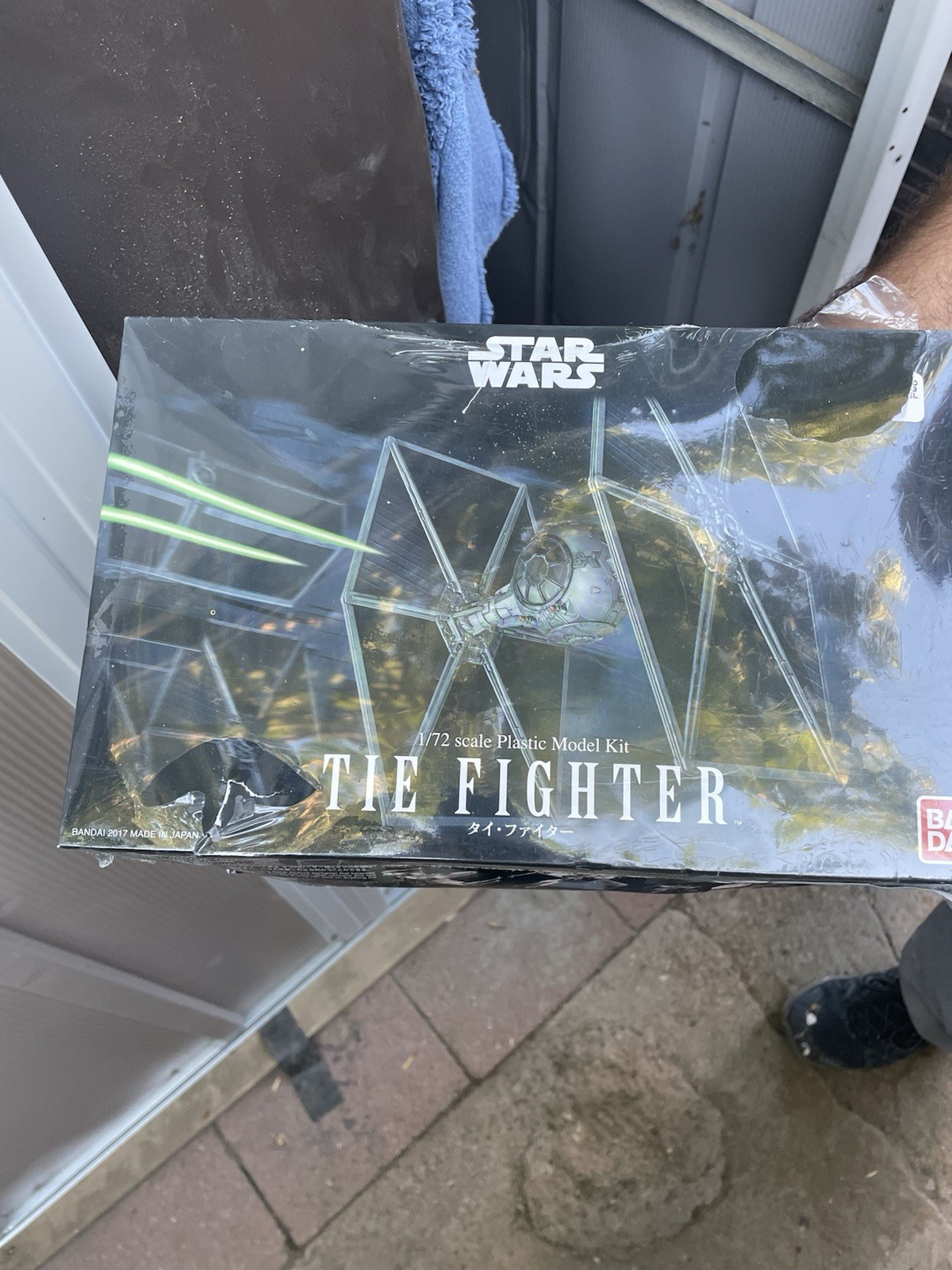 Bandai Star Wars TIE Fighter 1:72 Plastic Model Kit Unassembled Not Painted 2017