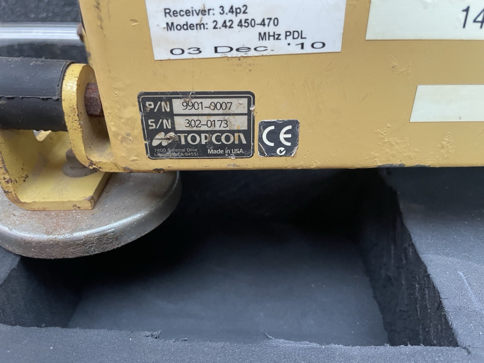 TOPCON SYSTEM FIVE 9901 GPS MACHINE CONTROL BOX 3DMC INCLUDING DISPLAY UNIT 9168