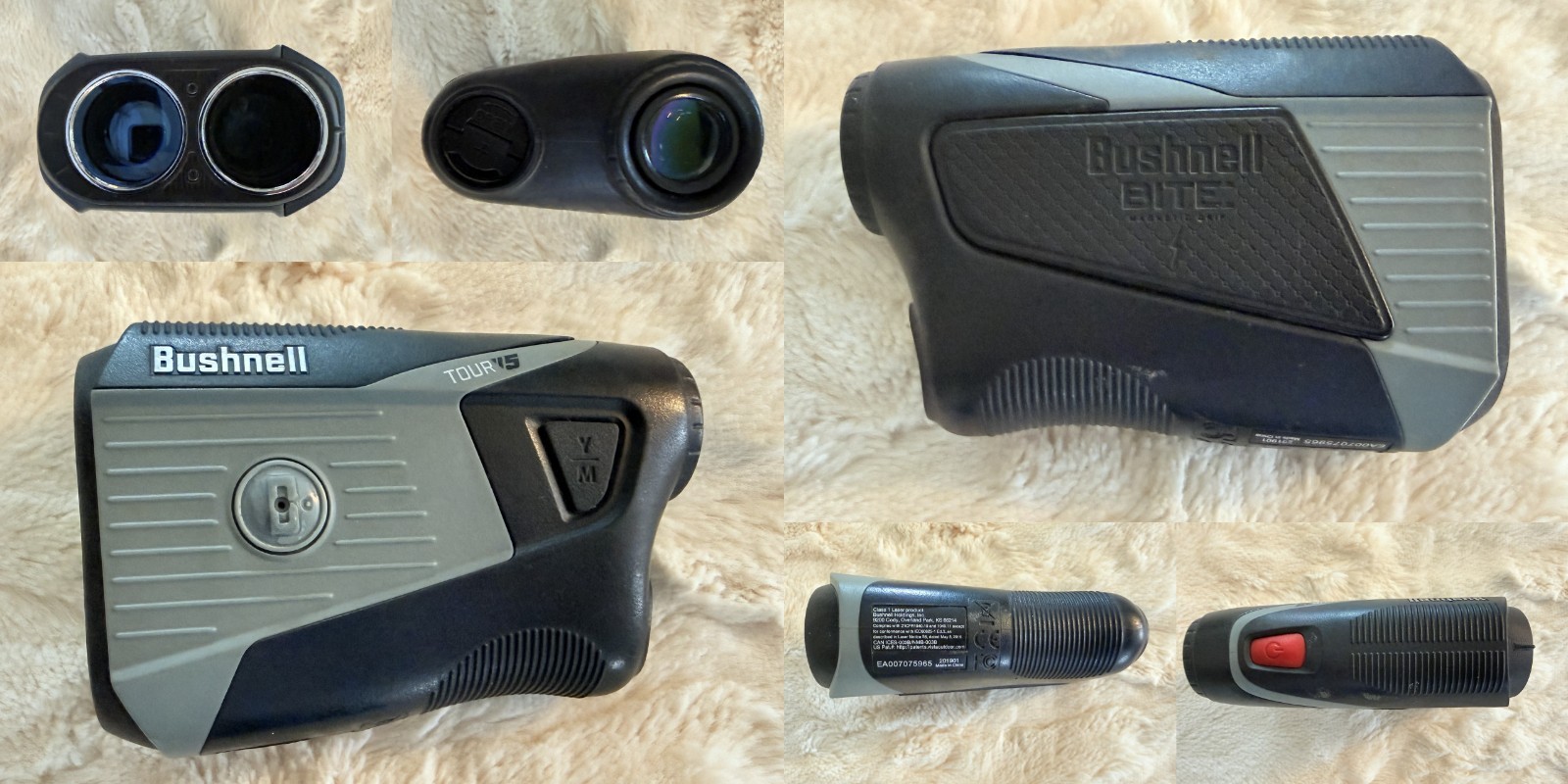 pre-owned nice BUSHNELL GOLF Tour V5 Laser Rangefinder Black Gray No Slope #4